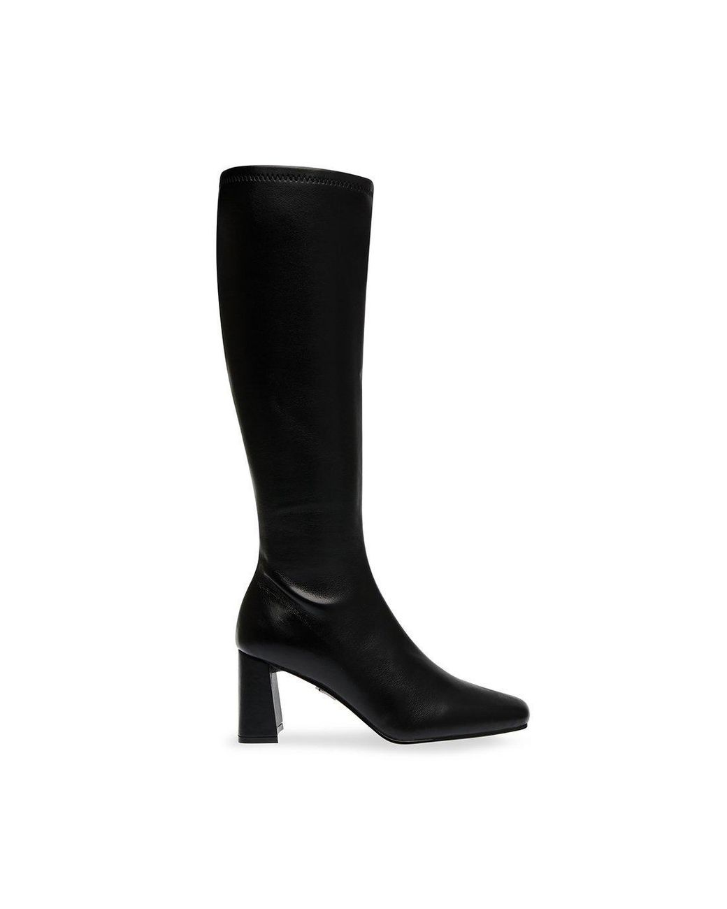 Steve Madden Black Holly Knee-High Boots