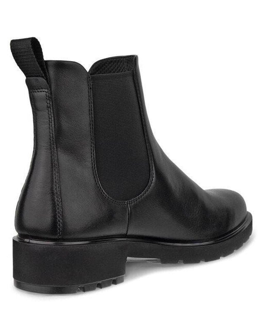 Ecco Black Vienna Chelsea Boots