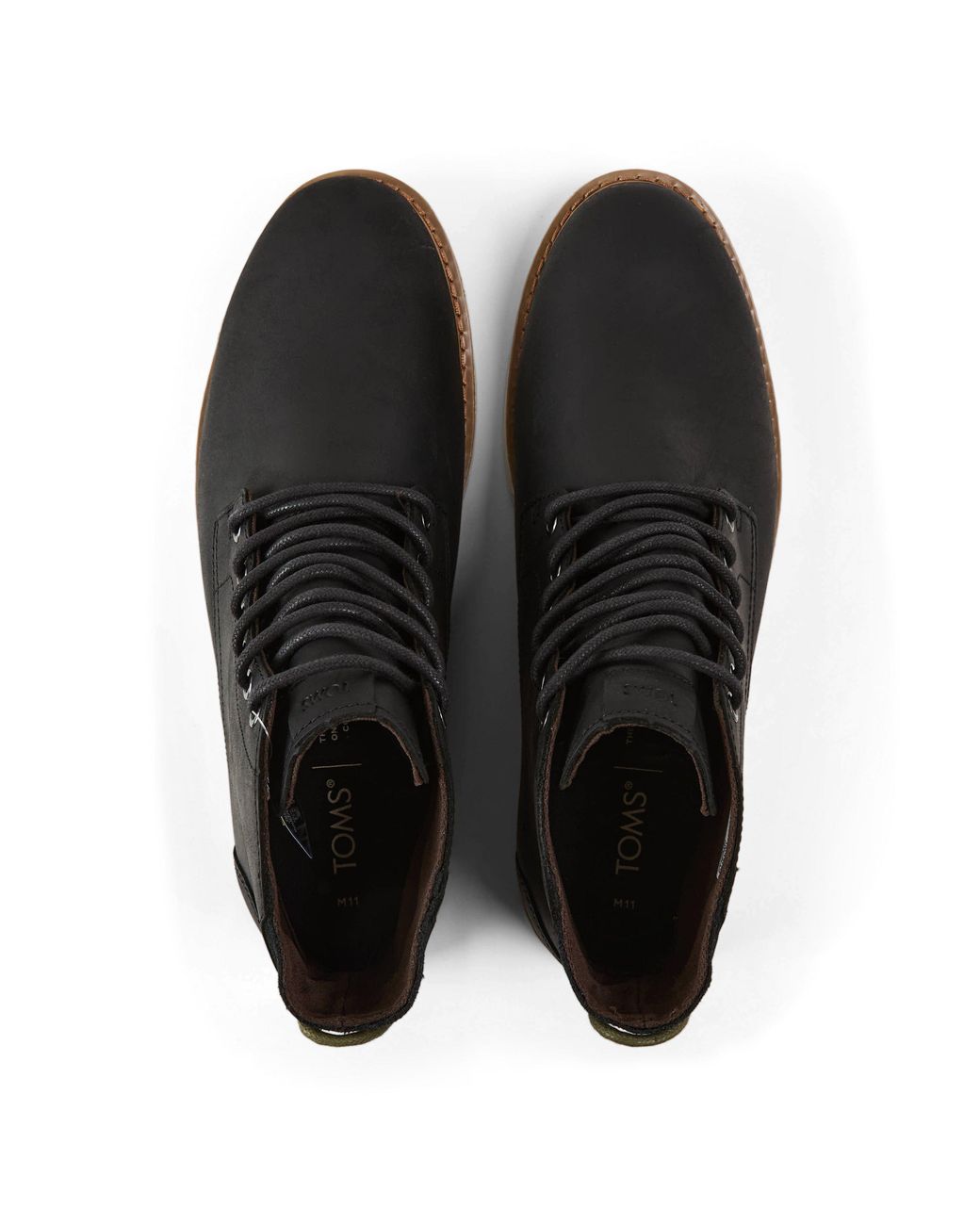 TOMS Black Hilsid Boot for men