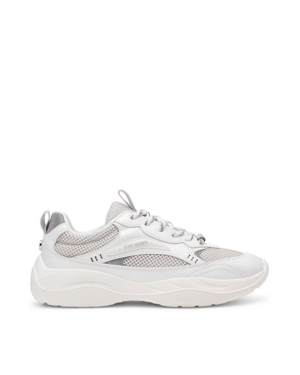 Steve Madden White Meshpanel Shoes