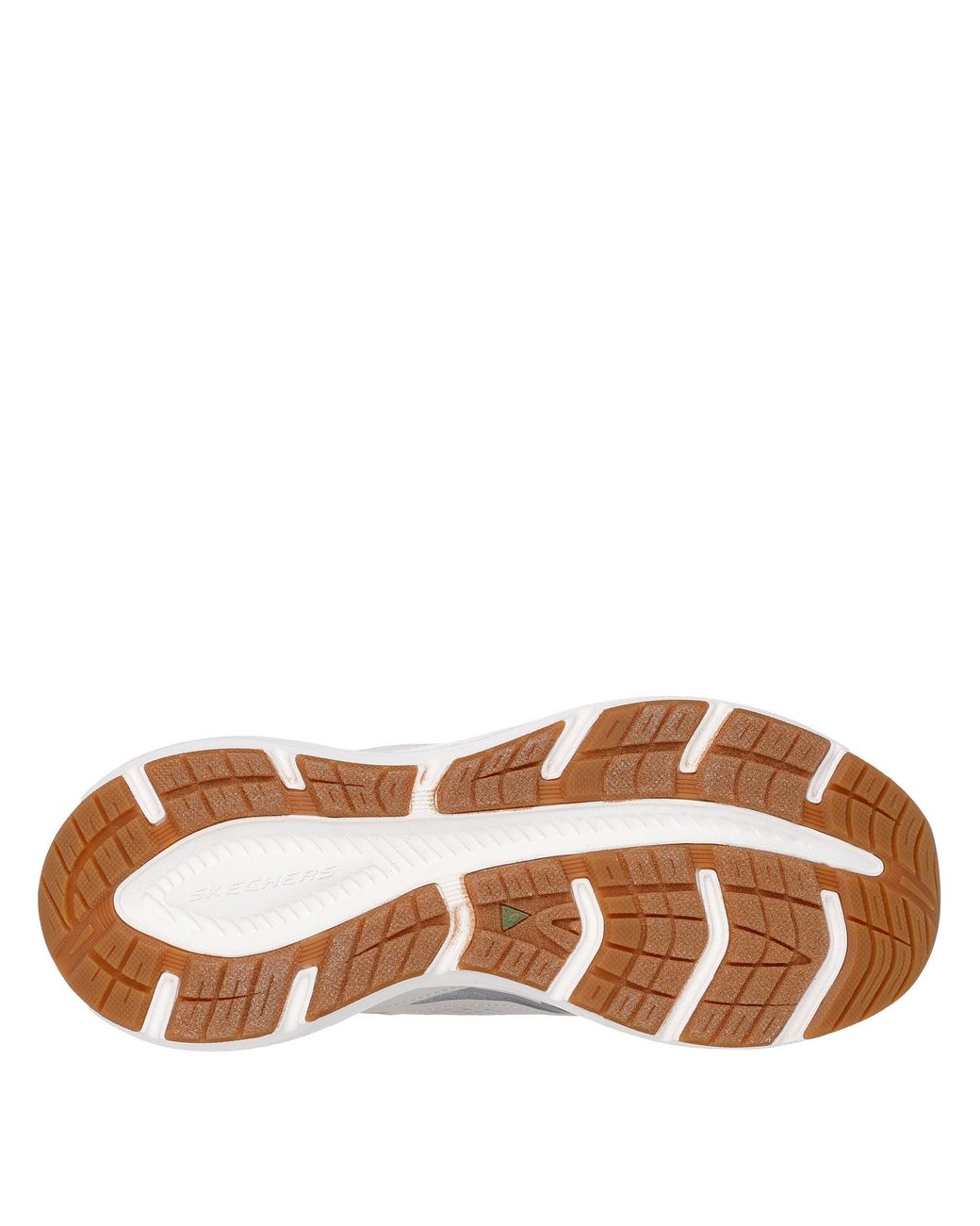 Skechers White Edgeride Eclipse Casual Low-Top Trainers