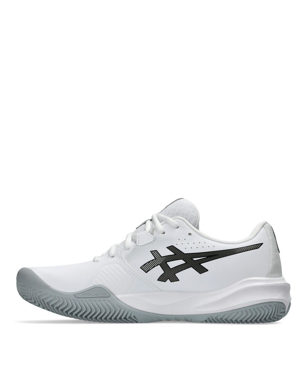 Asics White Gel-Challenger 15 Clay Tennis Shoes for men