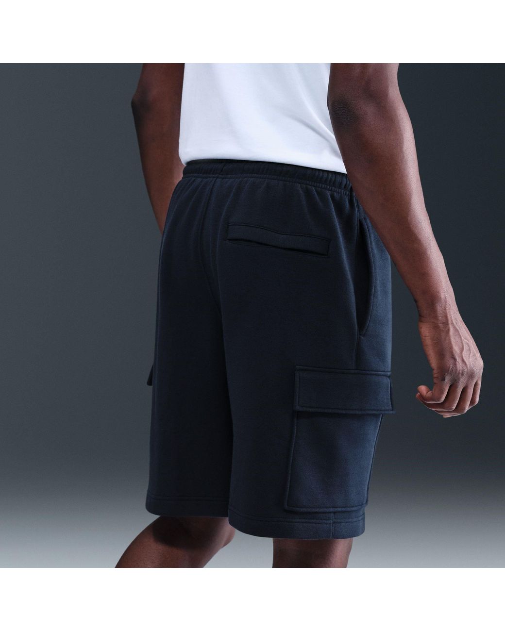 Nike Blue Sportswear Club Cargo Shorts for men