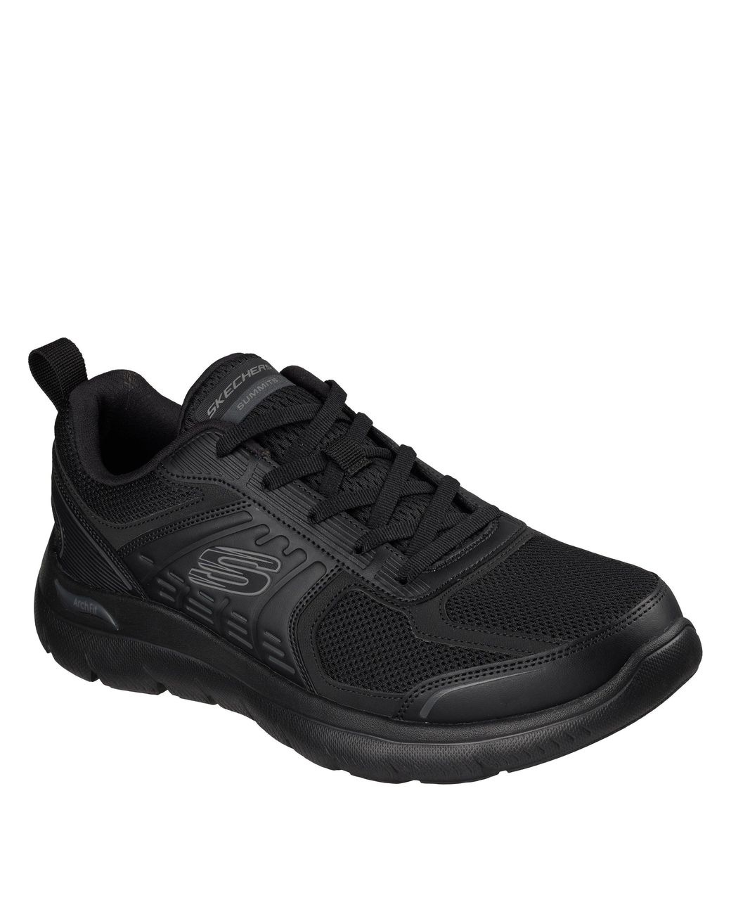 Skechers Black Arch Fit Summits Low-Top Trainers for men