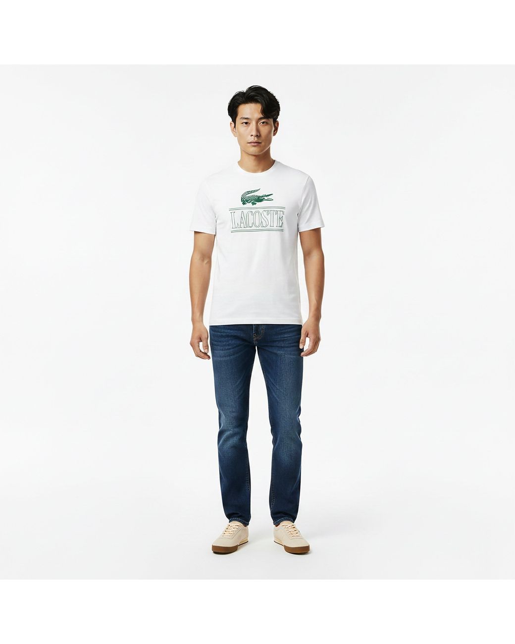 Lacoste Natural Low-Top Trainers for men