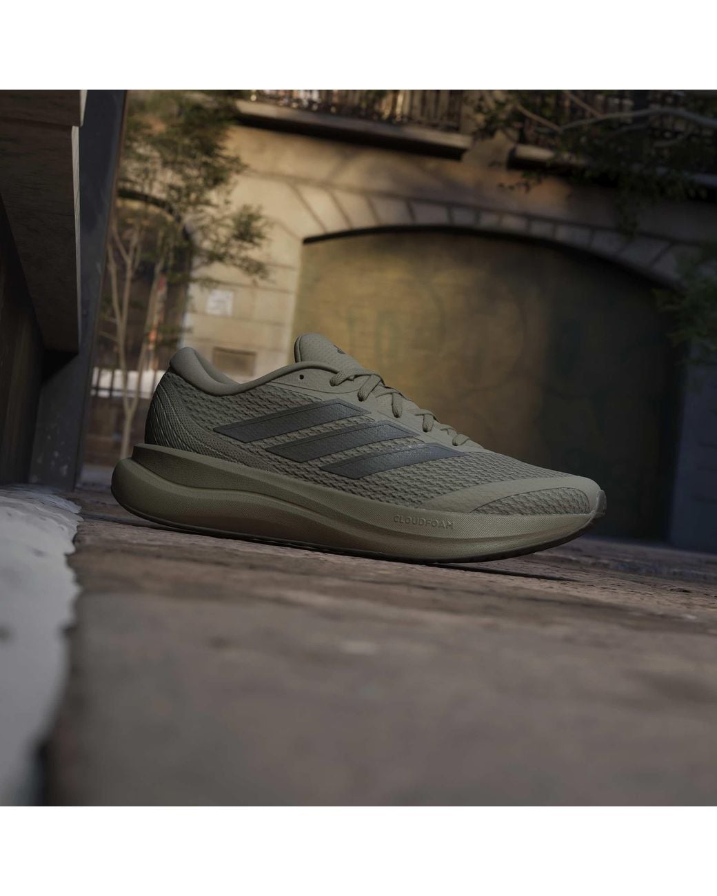 Adidas Green Runfalcon 6 Runners for men