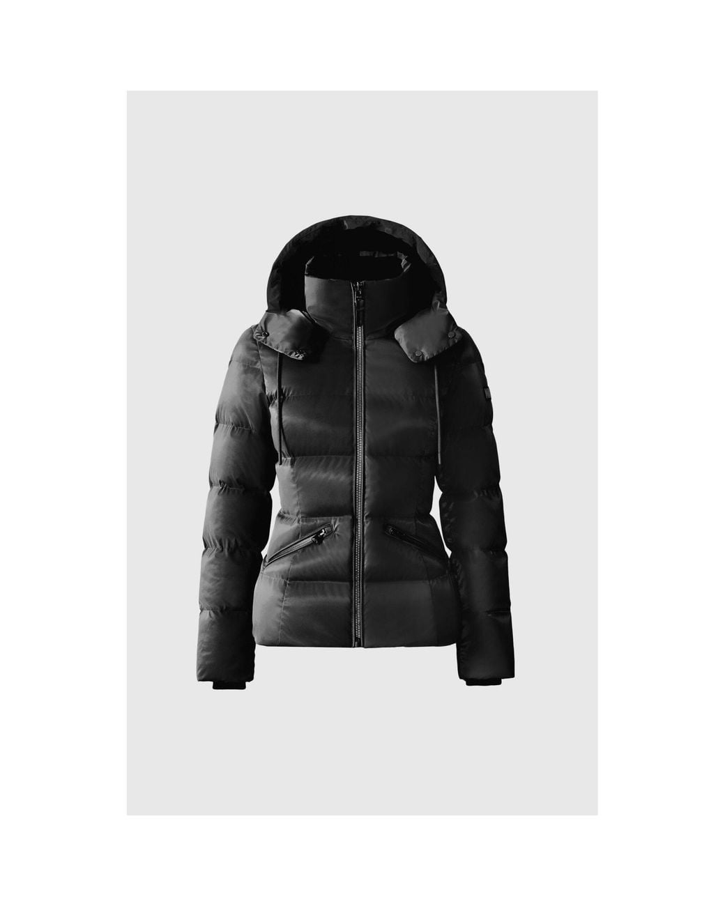 Mackage Black Madalyn Glo Short Puffer Jacket