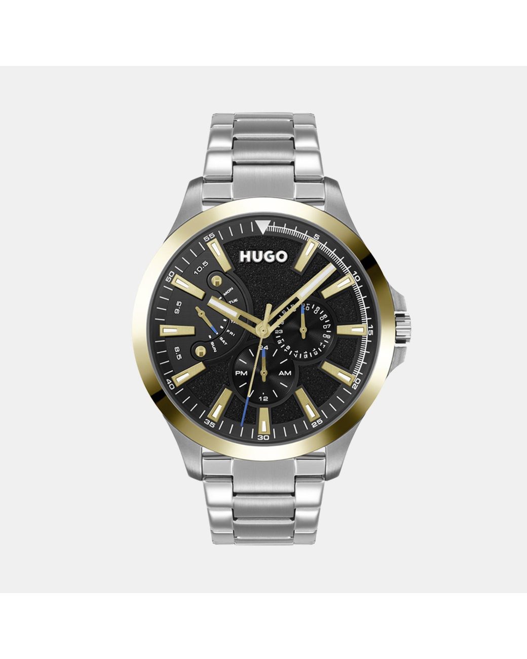 HUGO Metallic Gents #Leap Bracelet Watch for men