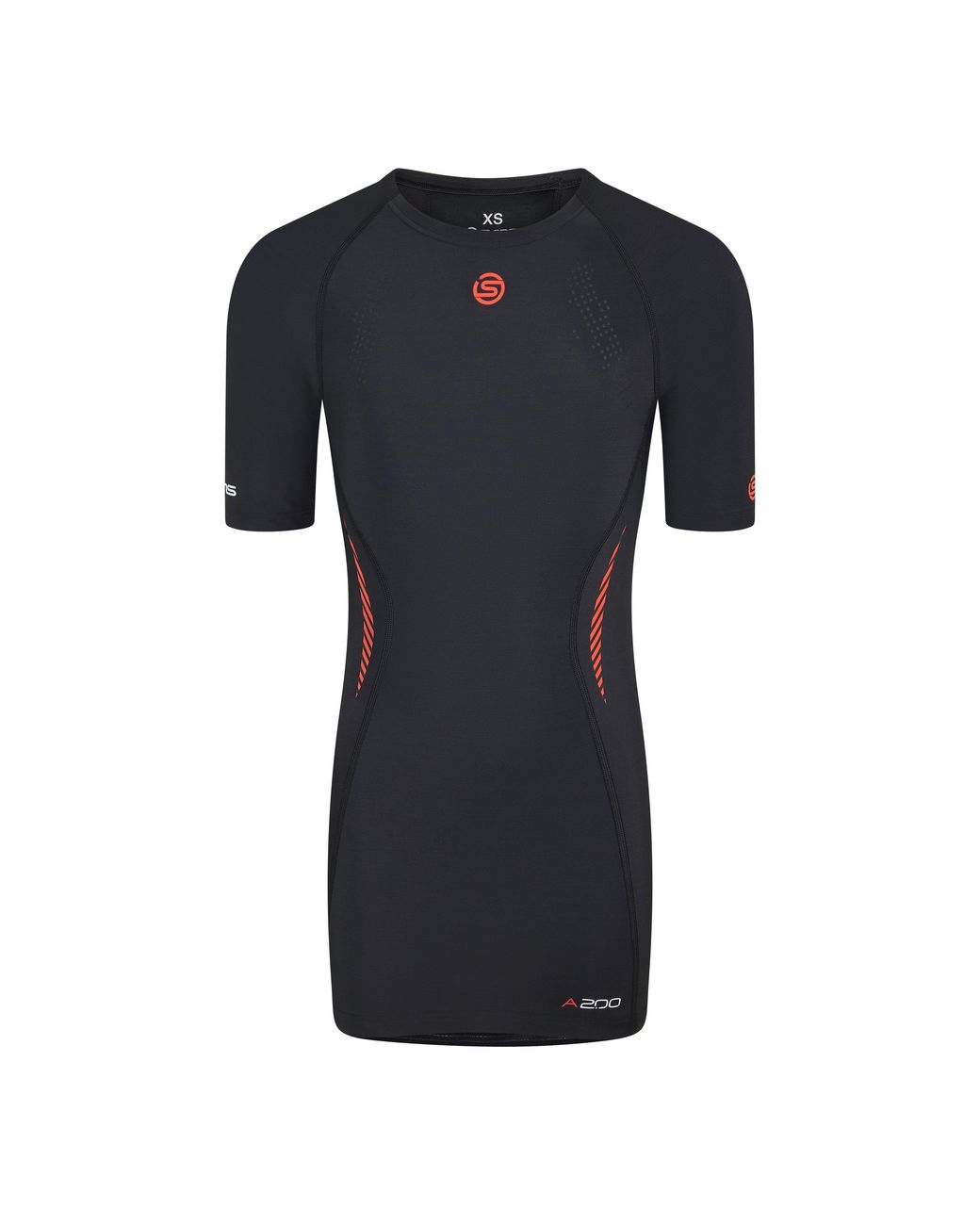 Skins Black A200 Long Performance Tights for men