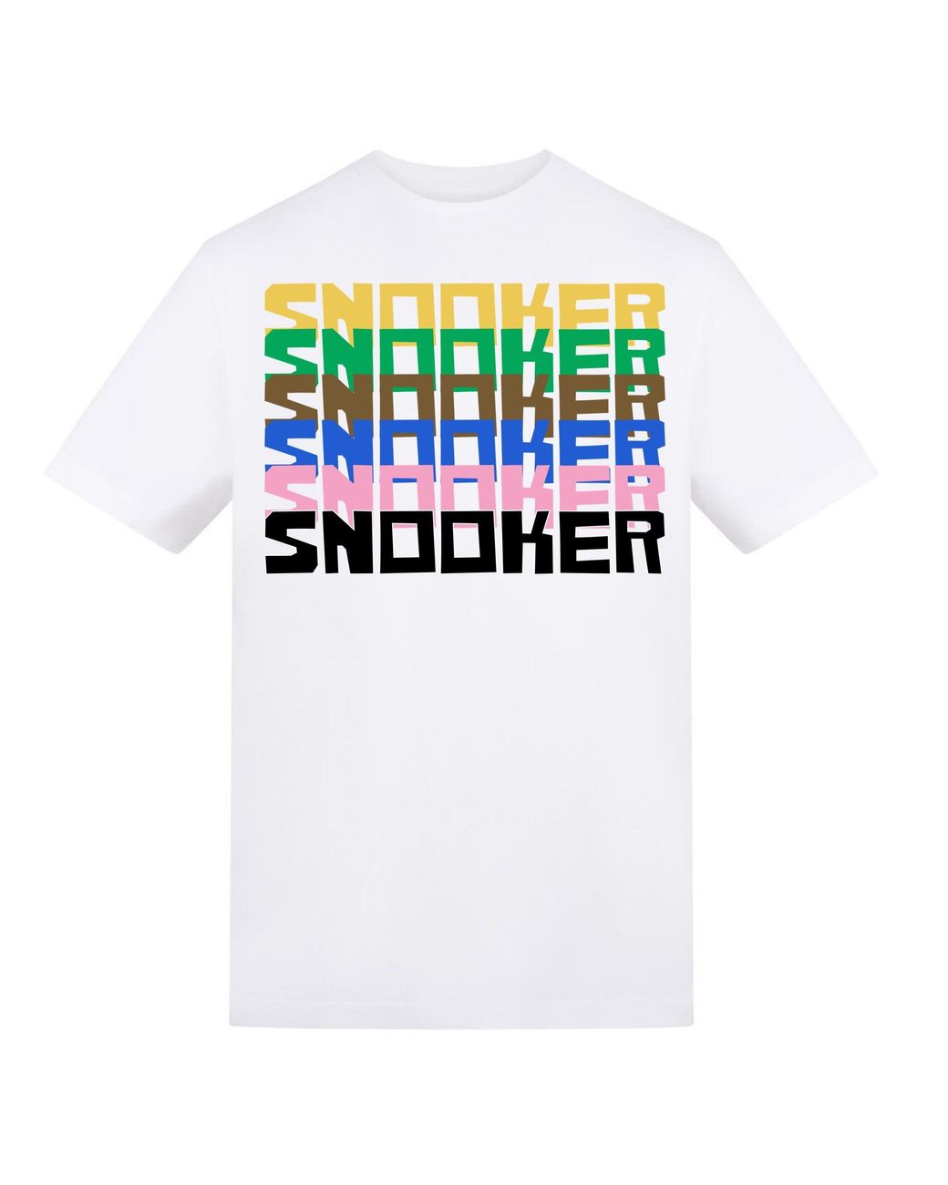 AWD White Adults Printed Tee
