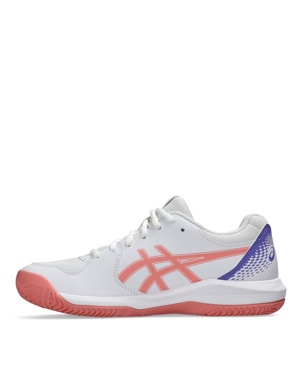 Asics White Gel-Dedicate 8 Padel