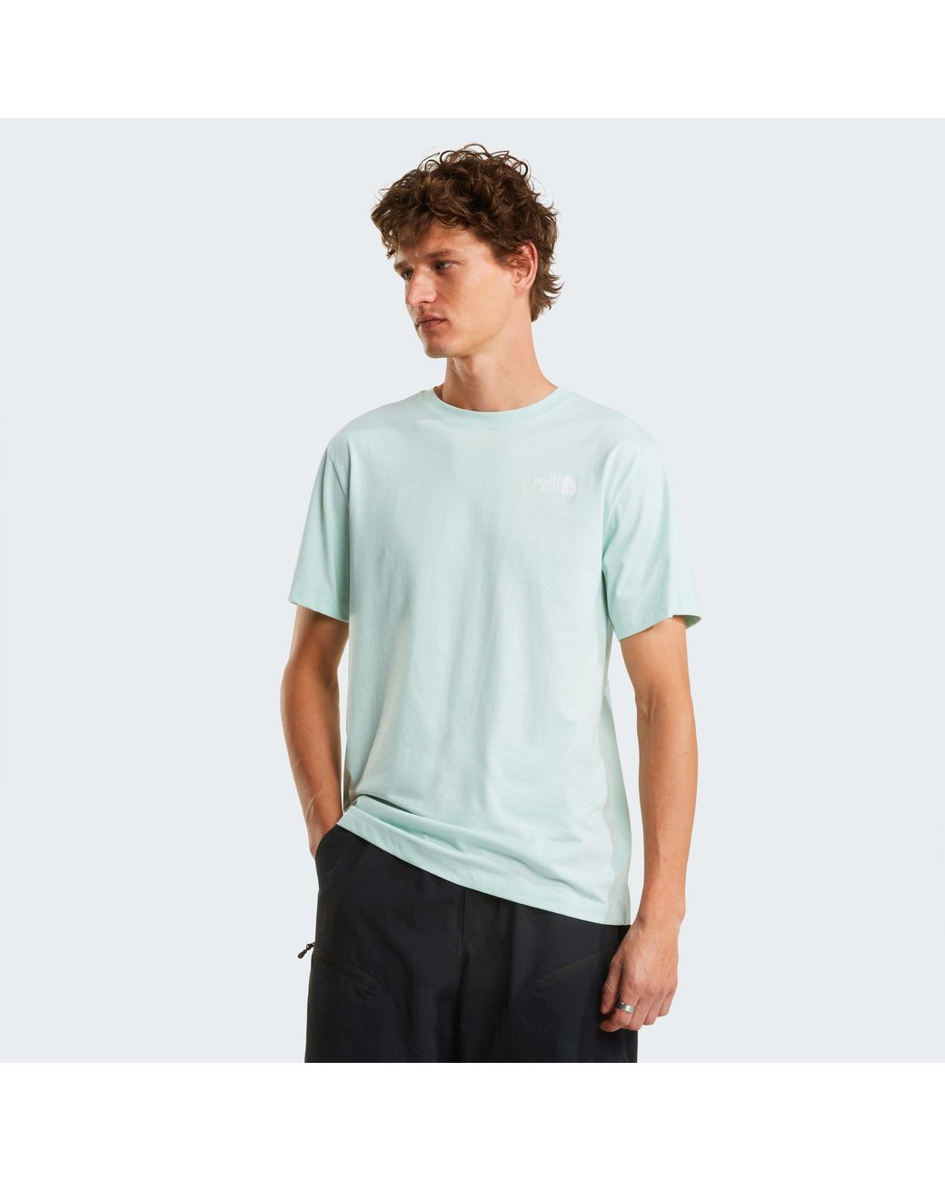 The North Face Blue Never Stop Exploring Regular Fit T-Shirt for men