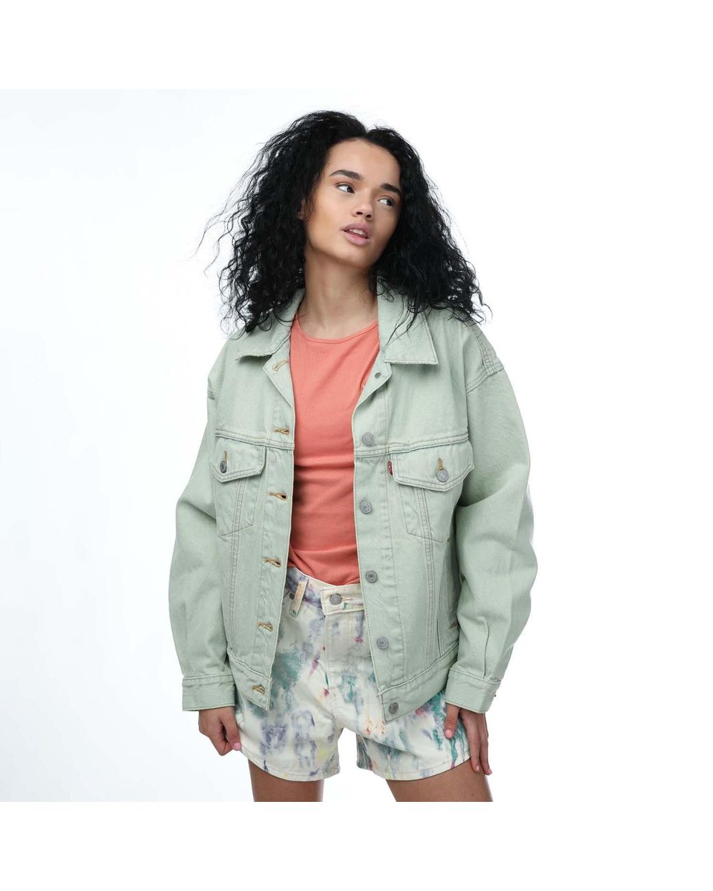 Levi's Green 90S Trucker My Muse