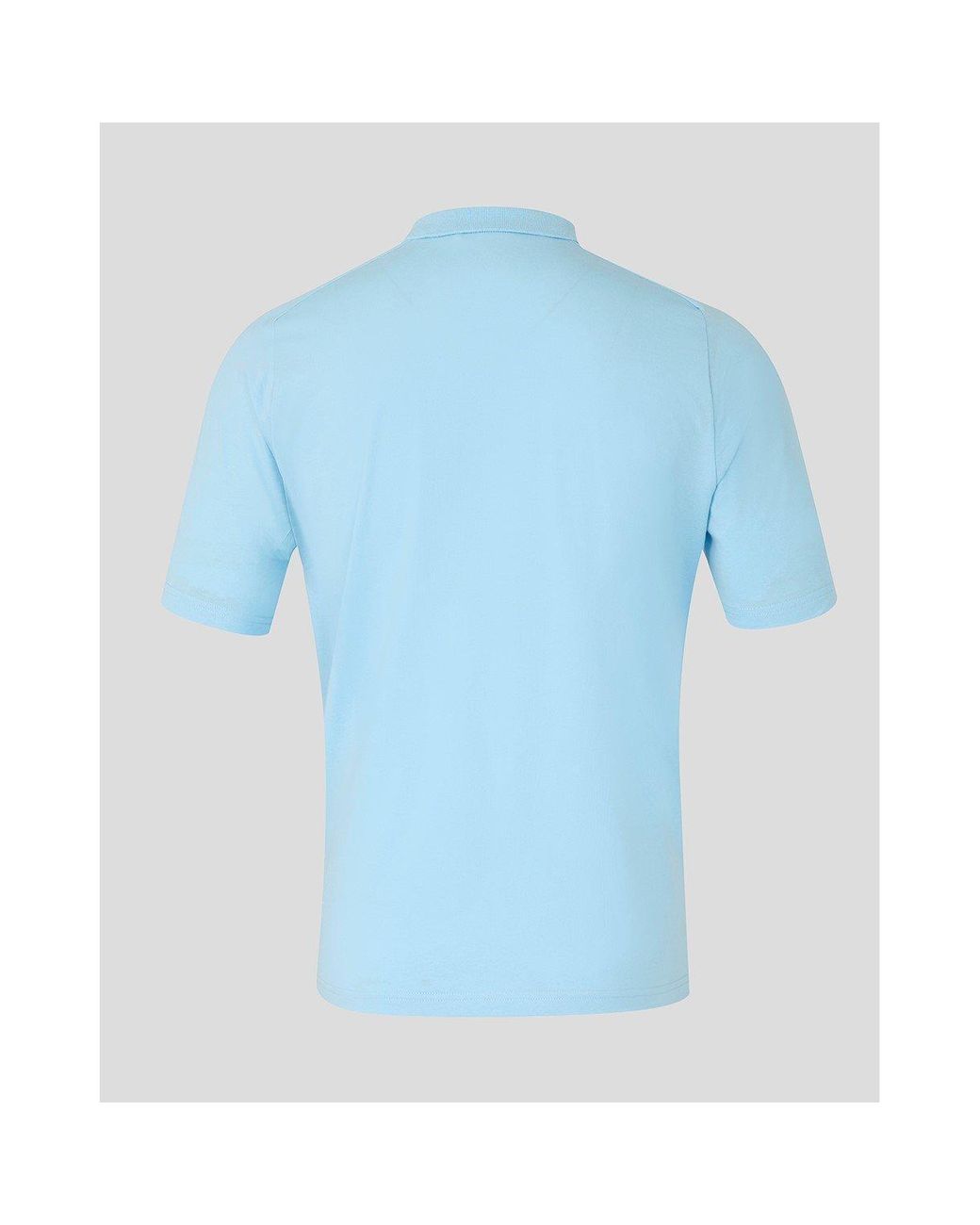 Castore Blue 26/27 England Cricket Polo Shirt for men