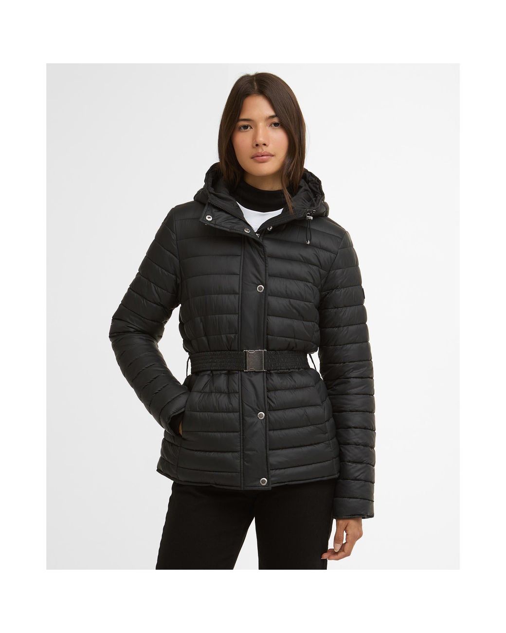 Barbour Black Jada Puffer Jacket