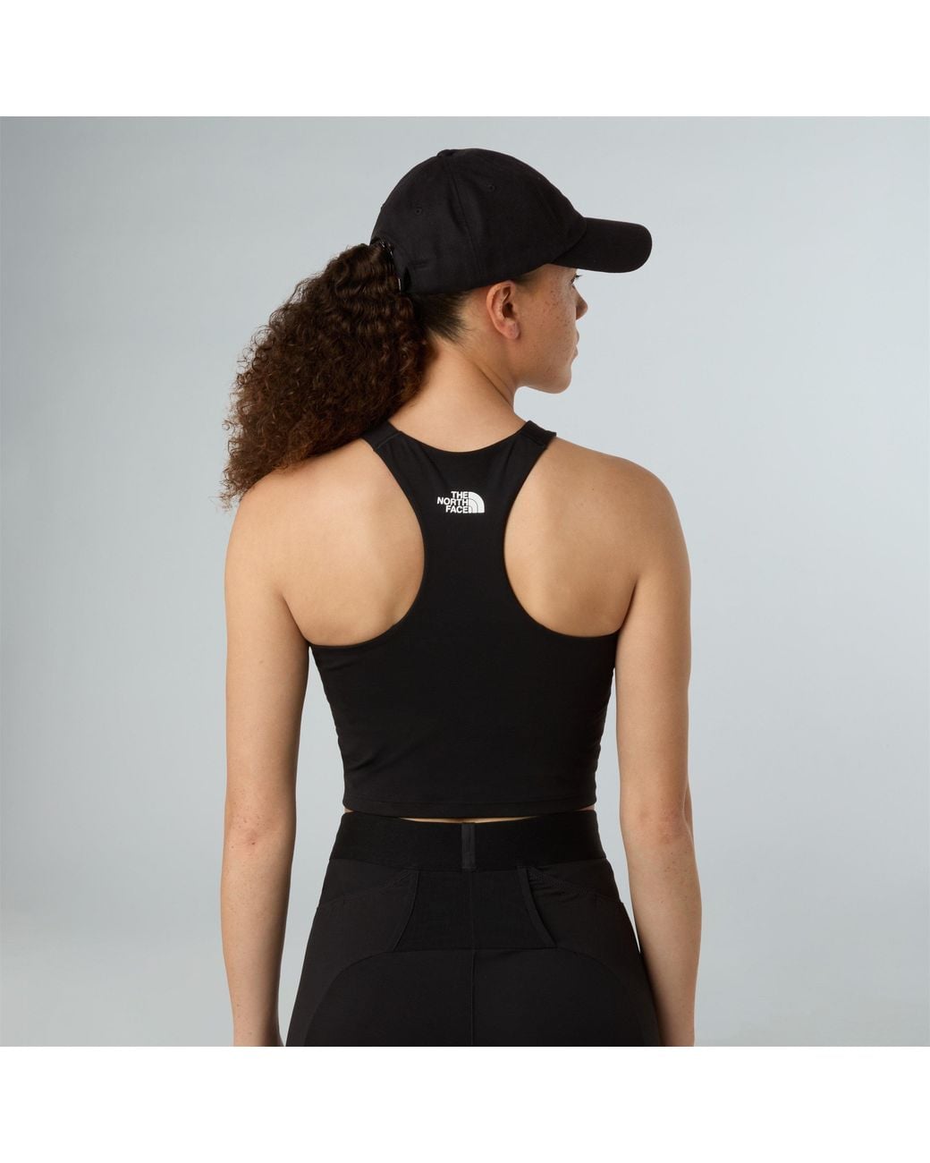 The North Face Black Refina Longline Non Wired Low Impact Sports Bra