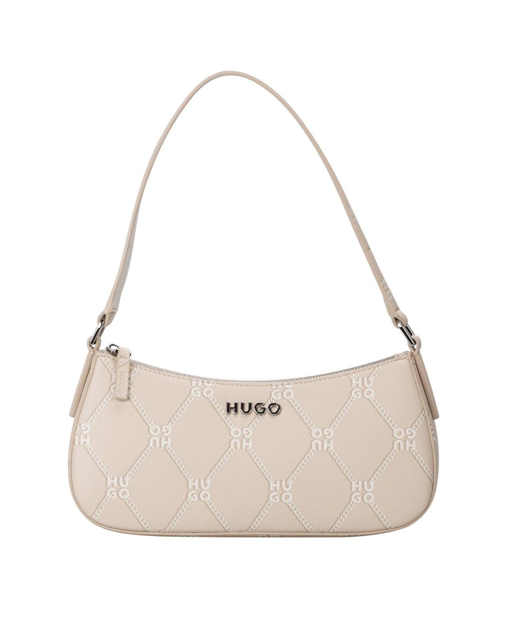 HUGO Natural Chris Hobo Shoulder Bag