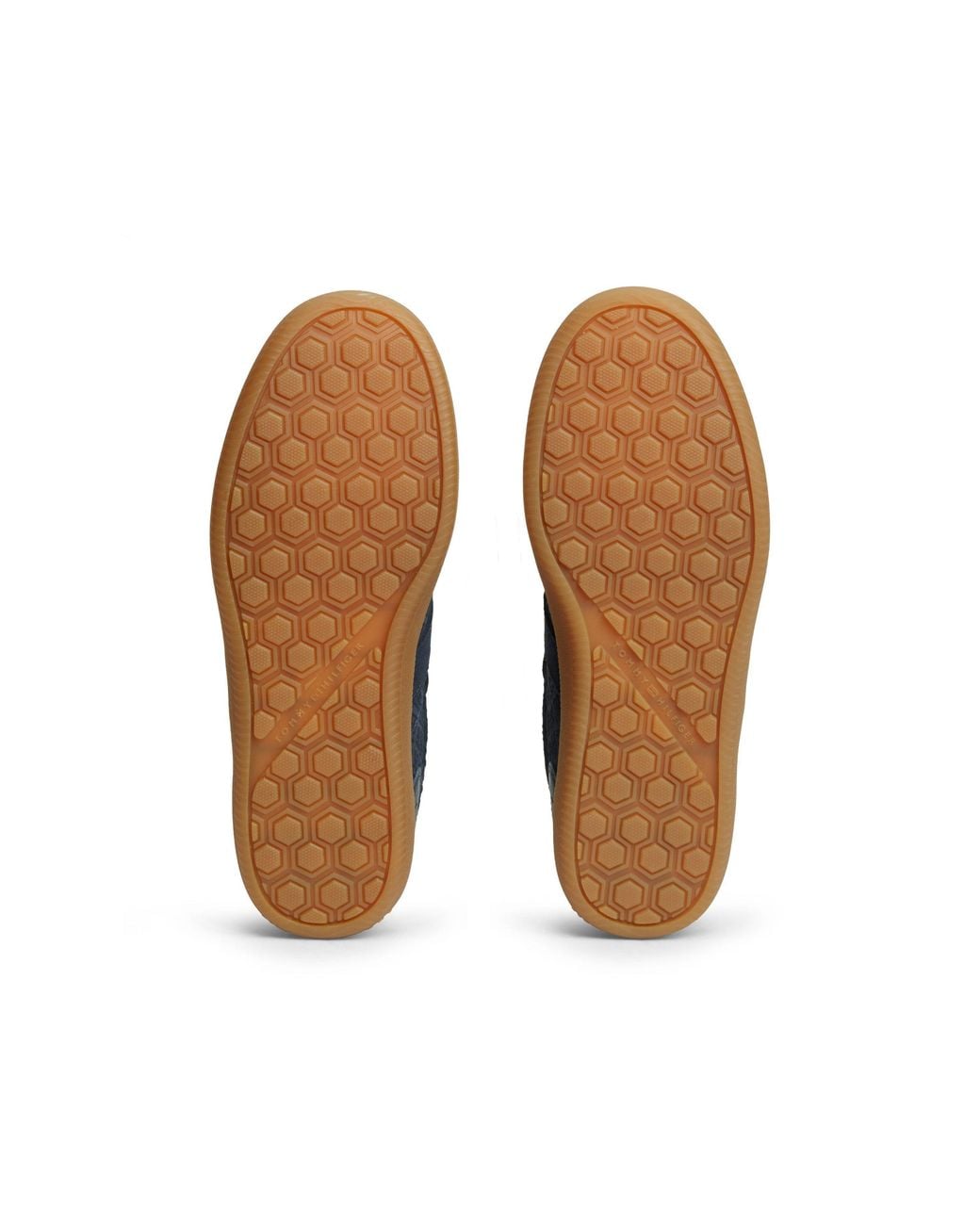 Tommy Hilfiger Blue Tribeca Lo Leather Low-Top Trainers