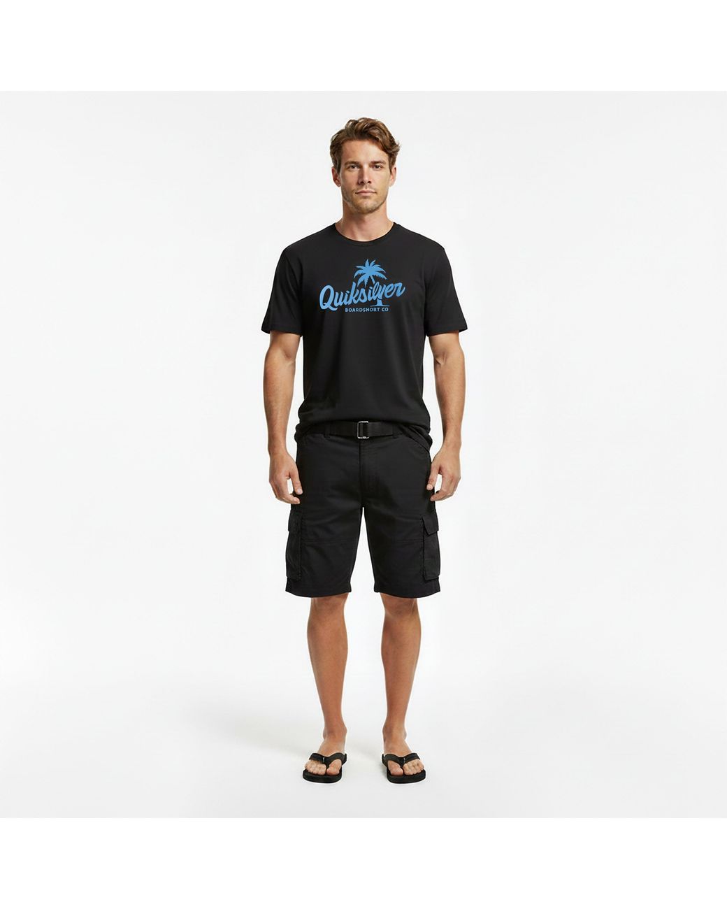 Quiksilver Black T-Shirt for men