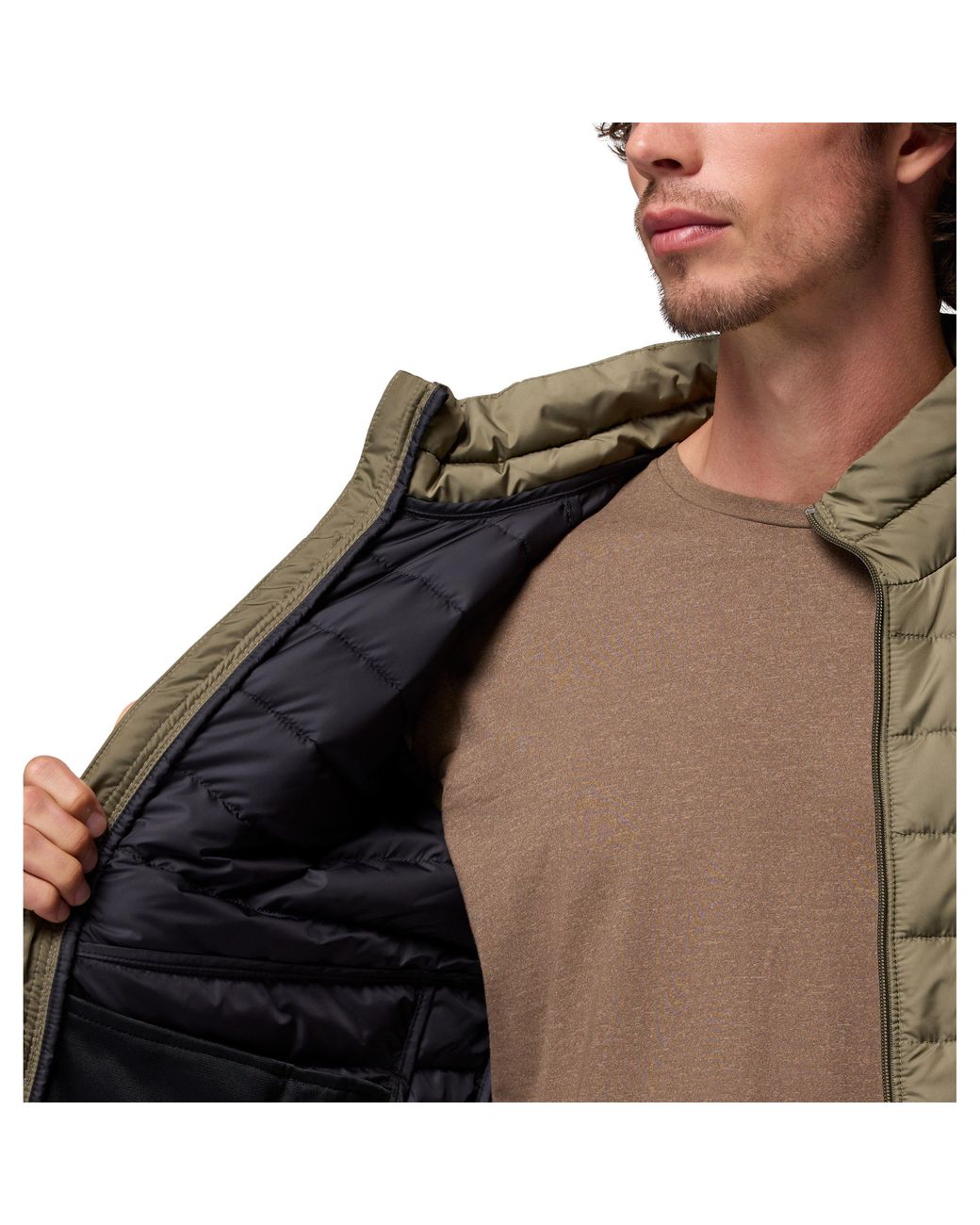 Columbia Green Foster Falls Vest for men