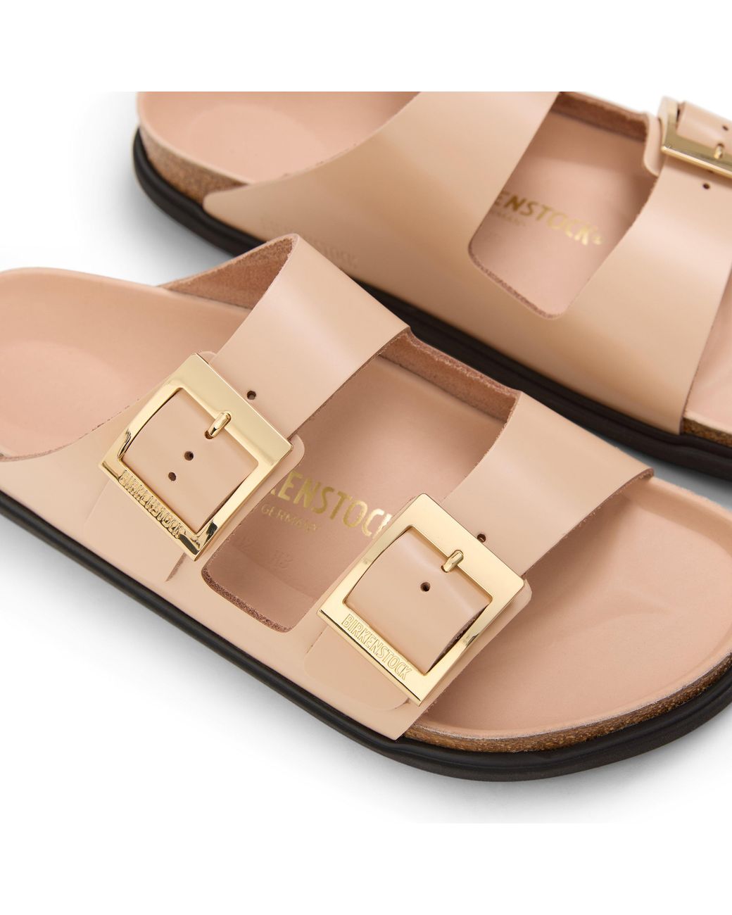 Birkenstock Natural Arizona Droplet Buckle