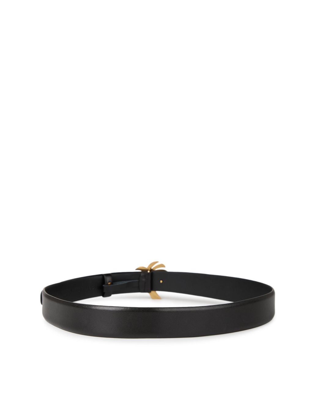 Palm Angels Black Buckle Belt for men