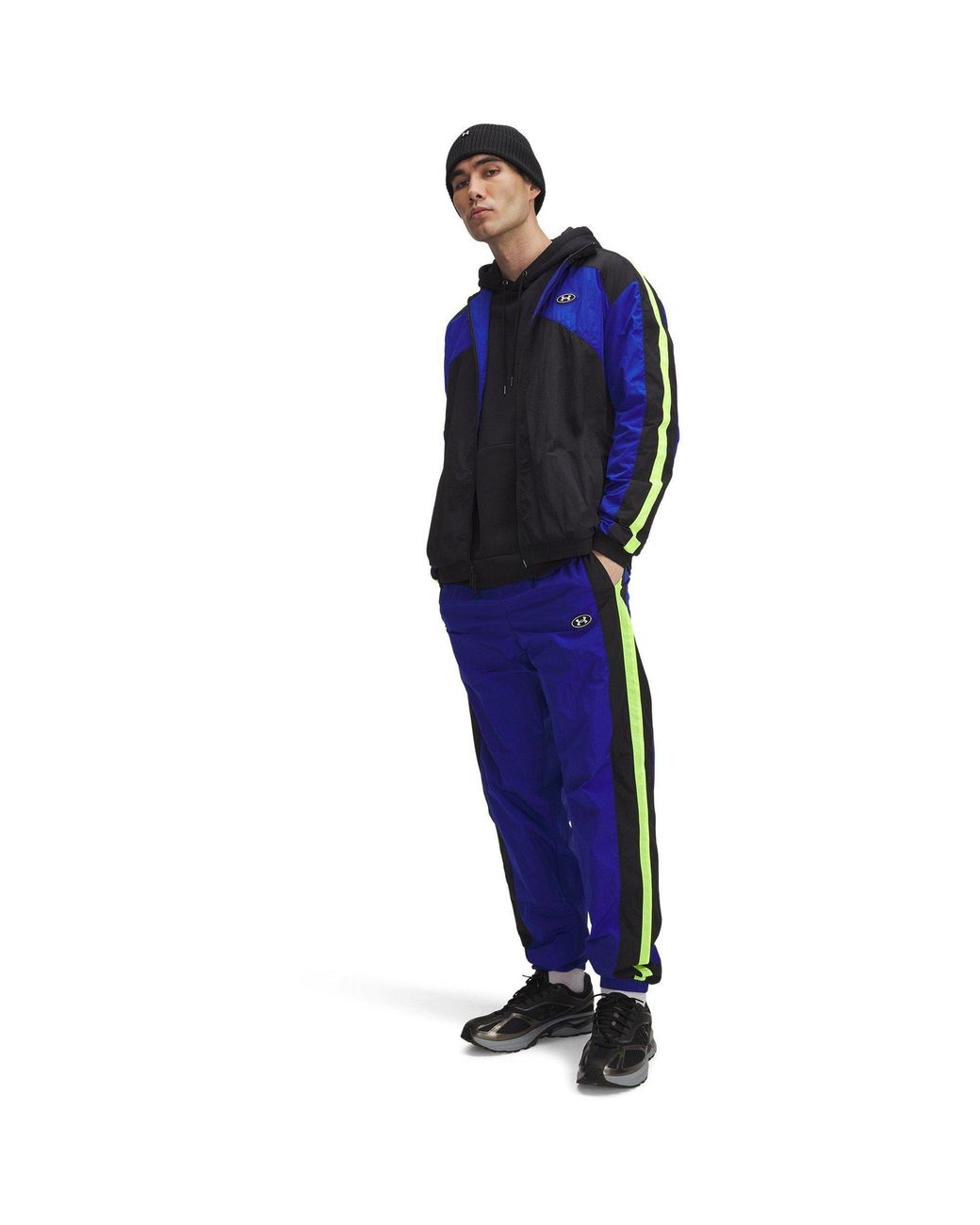 Under Armour Blue Icon Wvn Track Pn for men