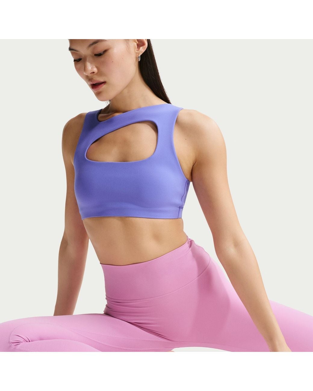 Nike Pink Zenvy 7/8 Tight
