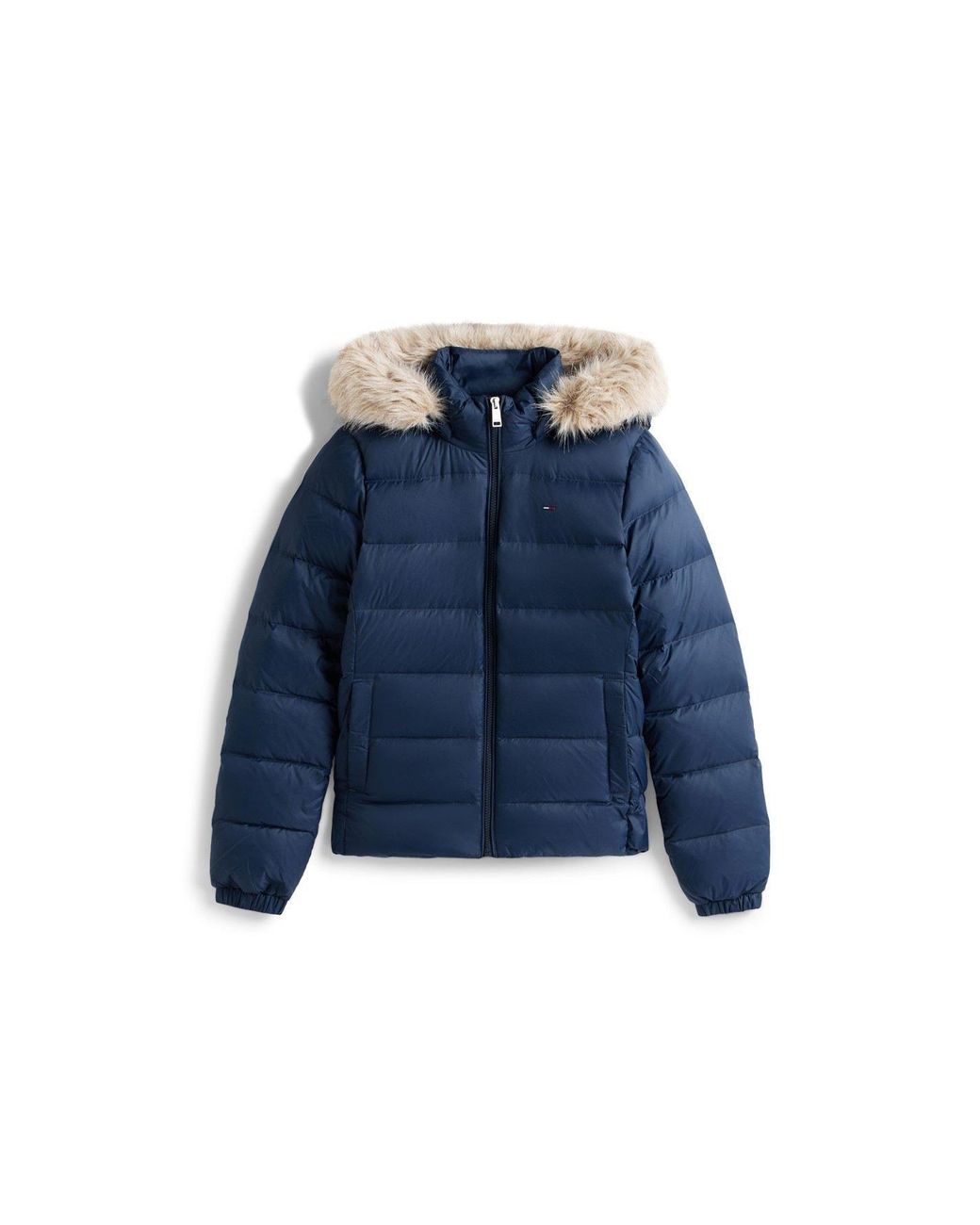 Tommy Hilfiger Blue Tjw Basic Hooded Down Jacket Ext