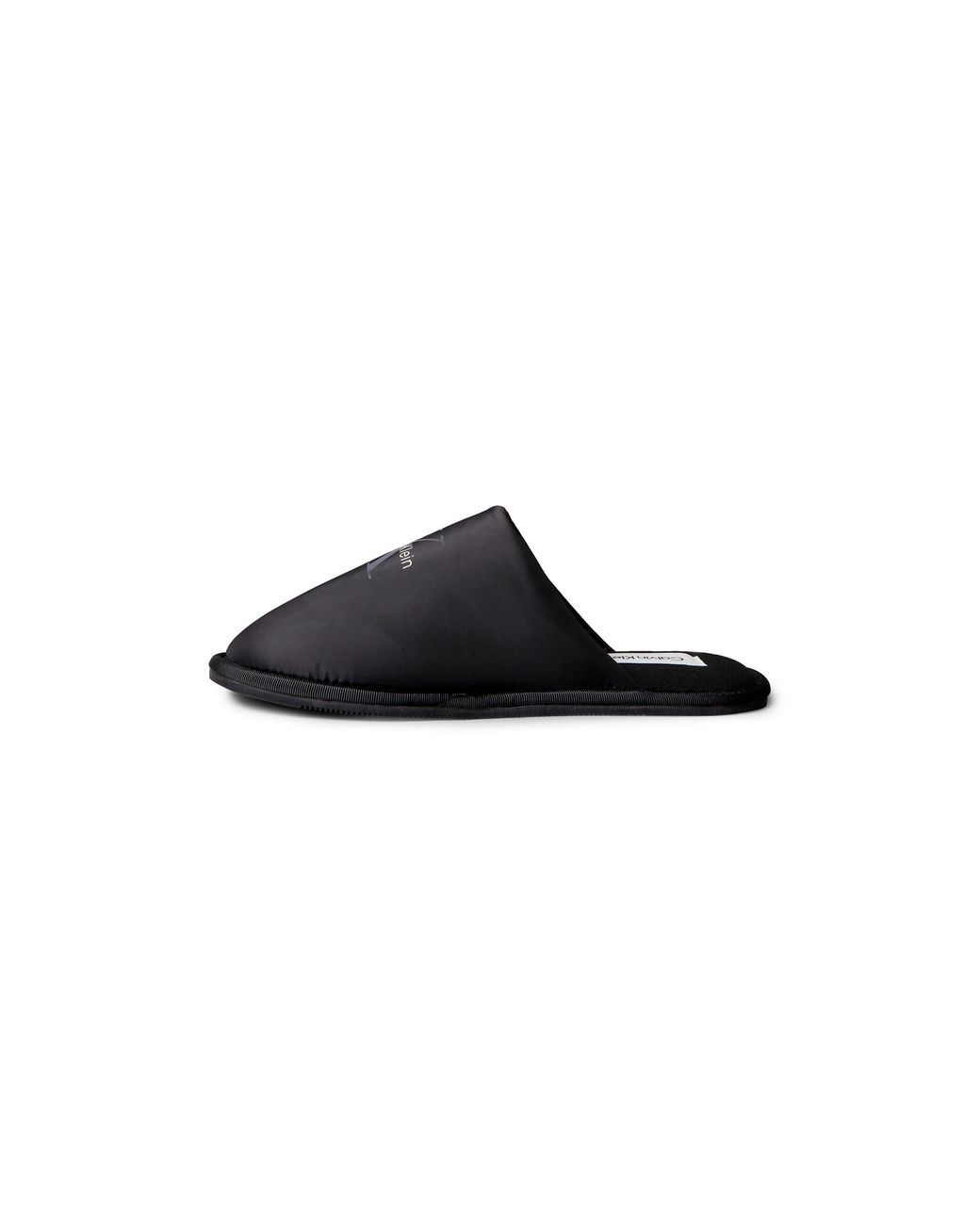 Calvin Klein Black Ck Mono Mule Slippers for men
