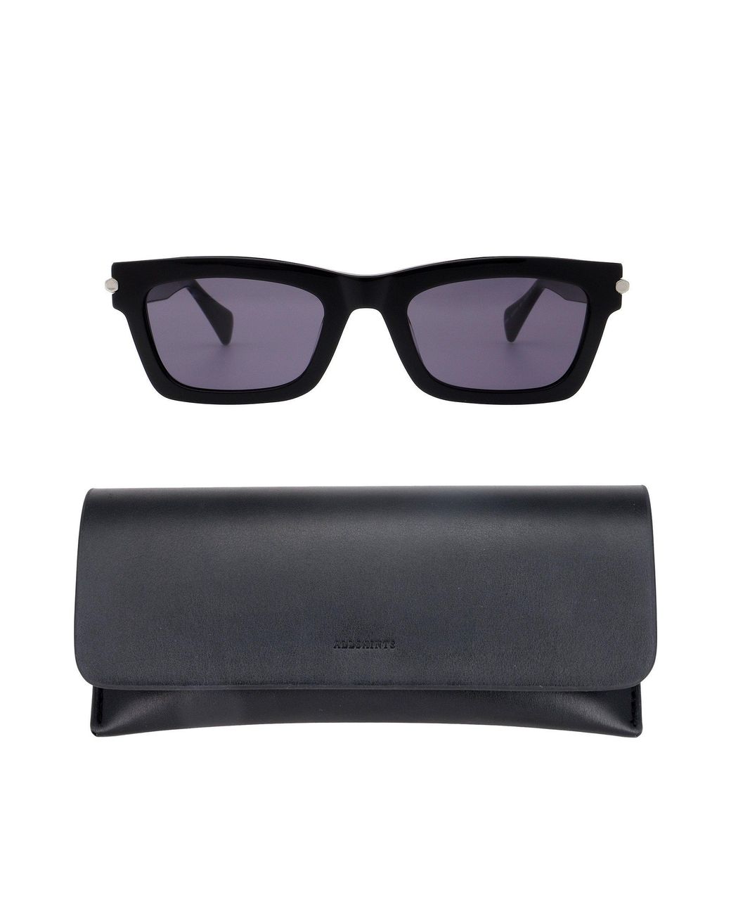 AllSaints Black Mimi Wayfarer Sunglasses