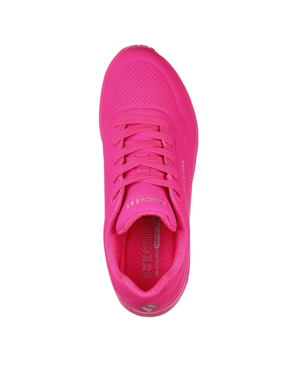Skechers Pink Uno Stand On Air Trainers