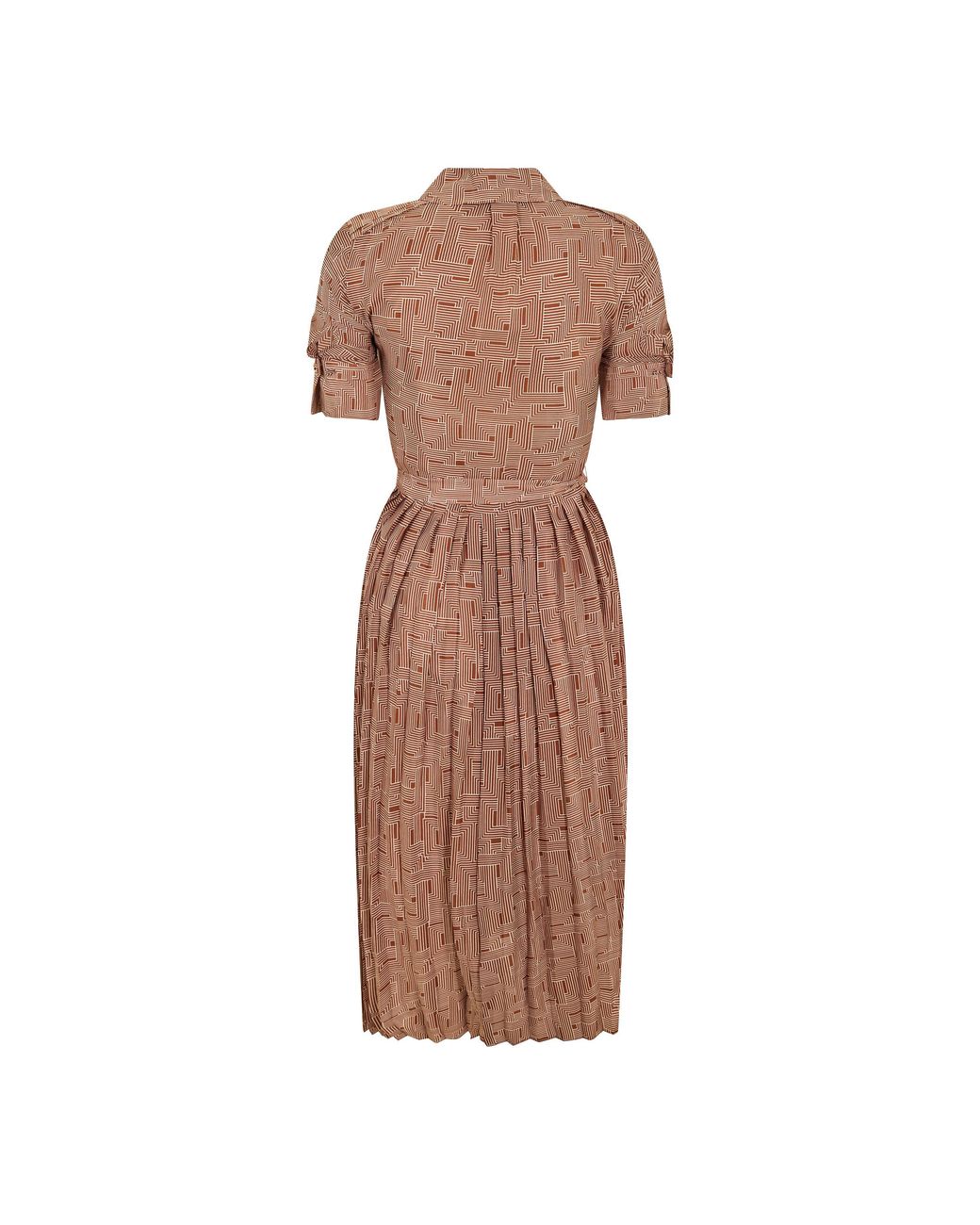 Boss Brown Dafalti1 Jersey Skirt