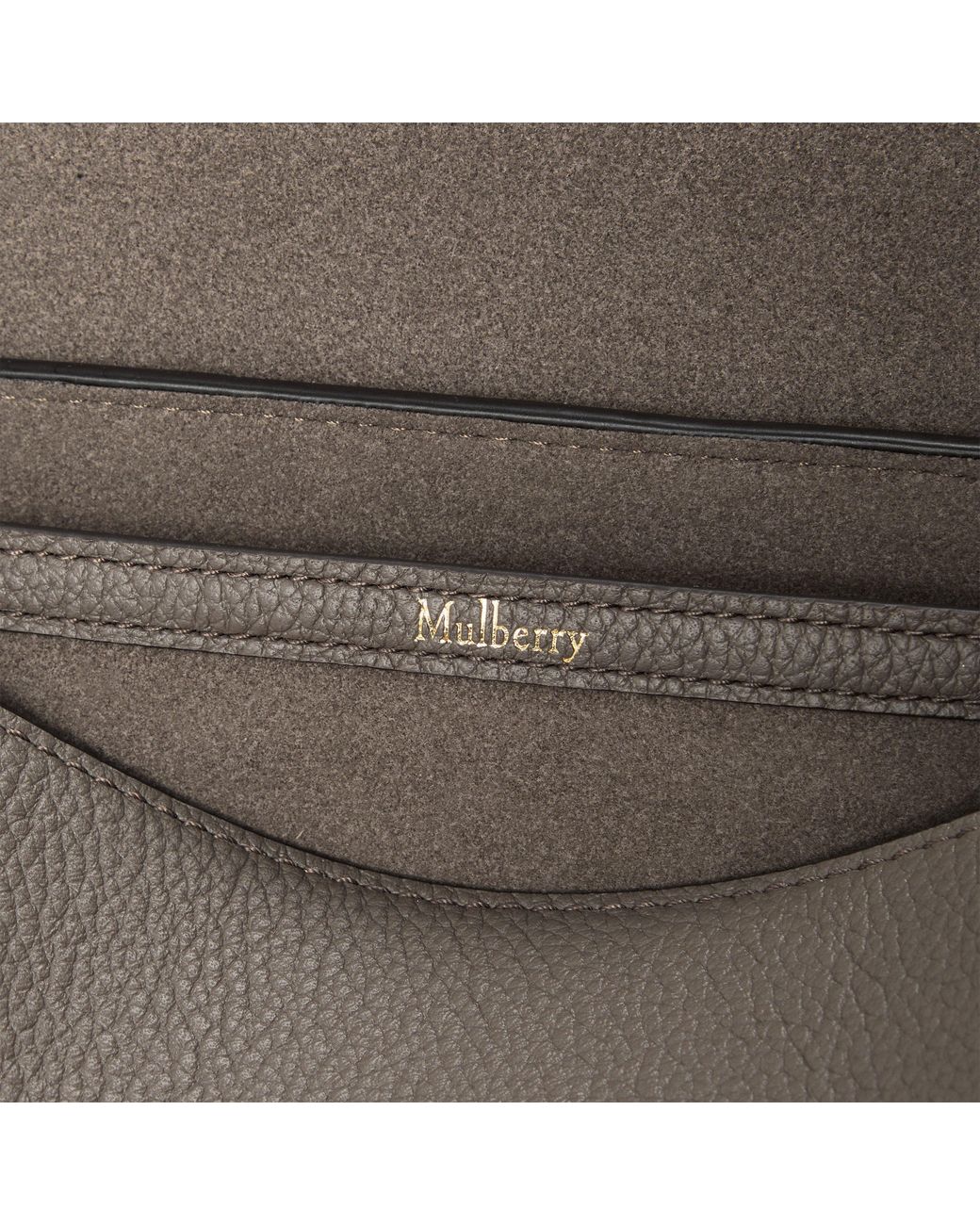 Mulberry Brown Convertible Leather Top-Handle Bag