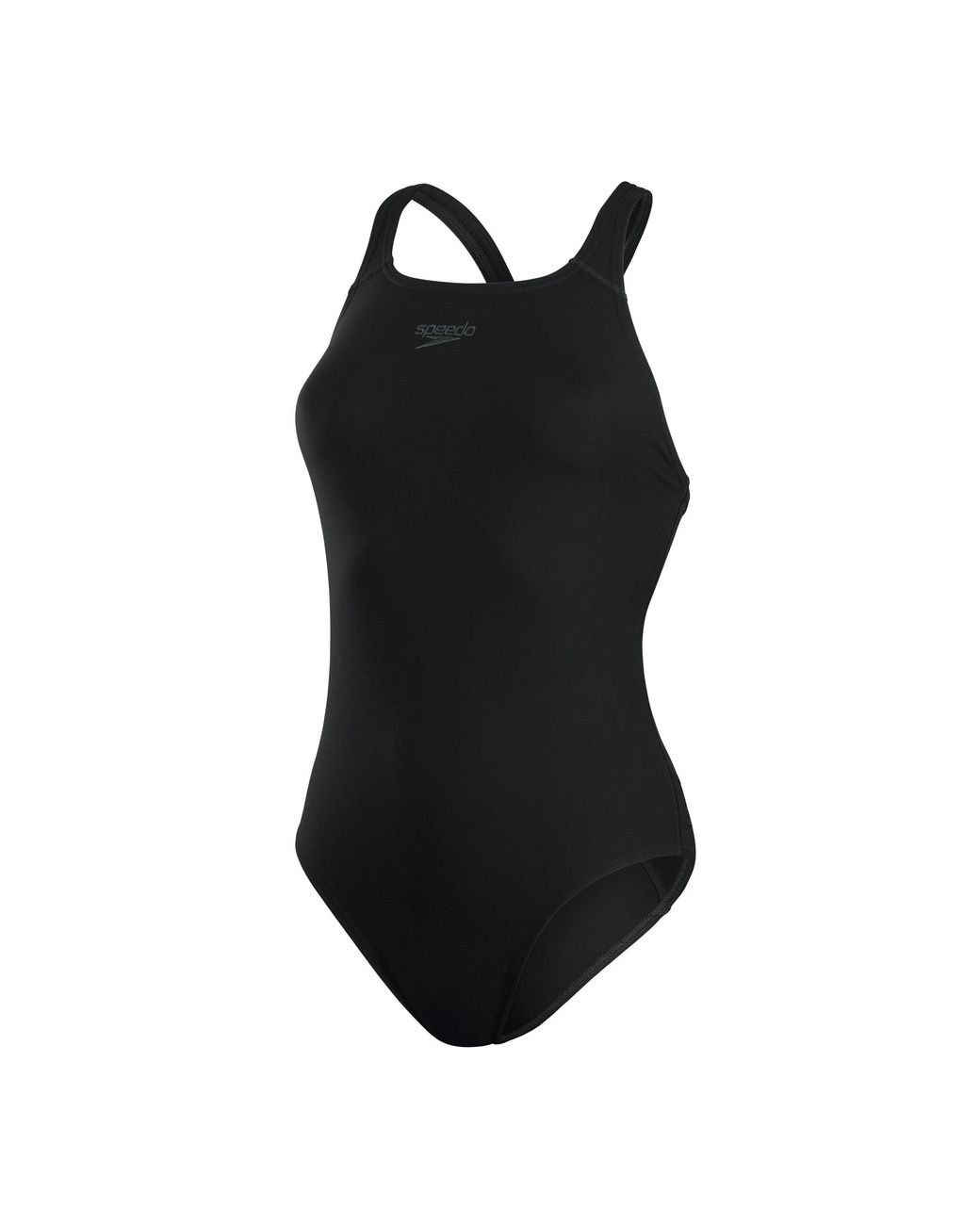 Speedo Black Endurance+ Medalist Swimsuit