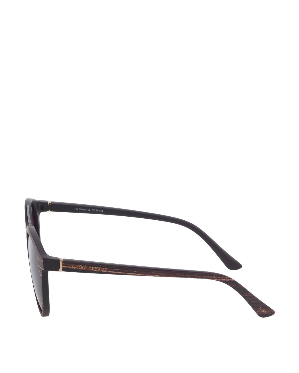 Privé Revaux Brown Adults The Texan Aviator Sunglasses