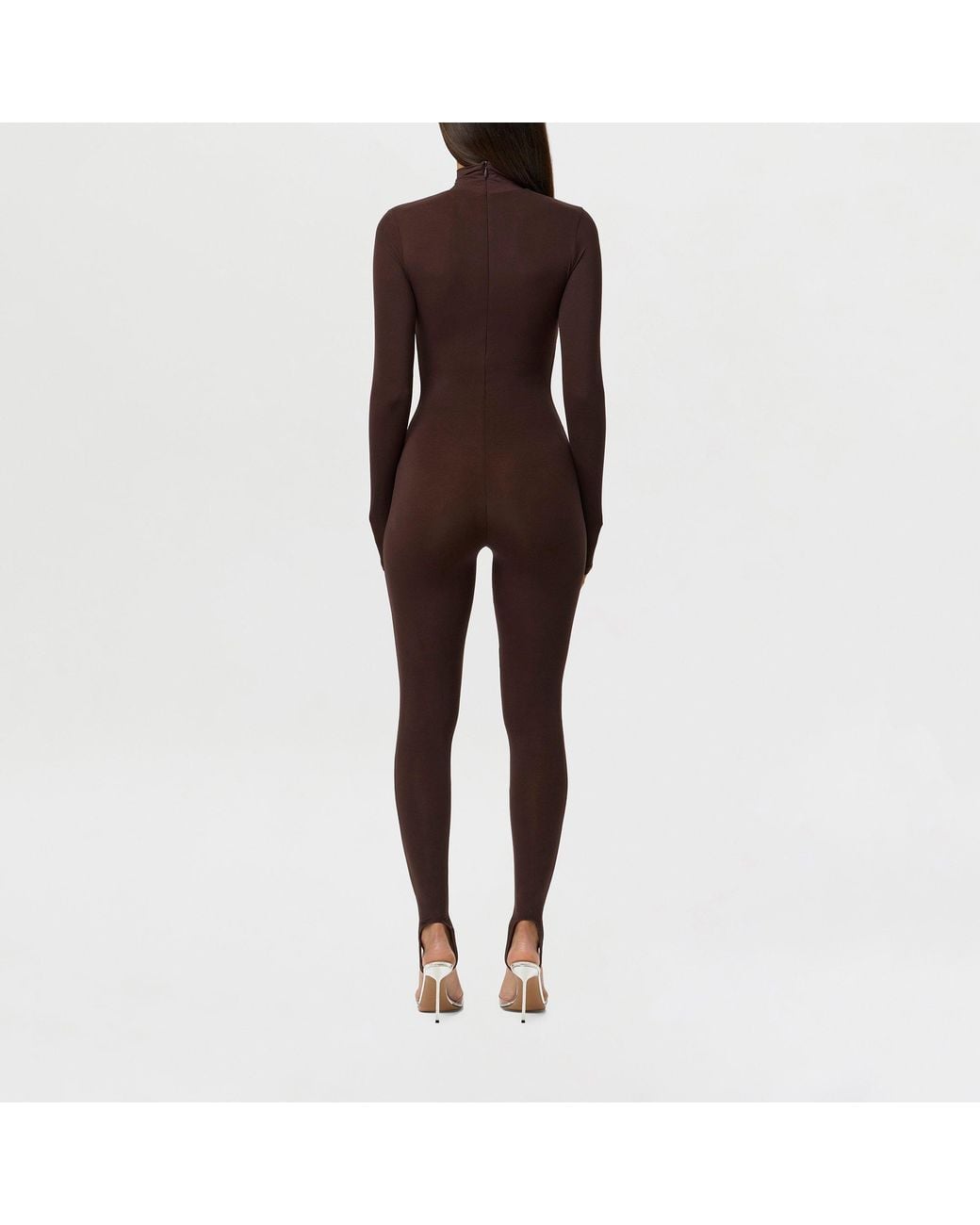 Naked Wardrobe Brown Naked W Turtleneck J Ld64