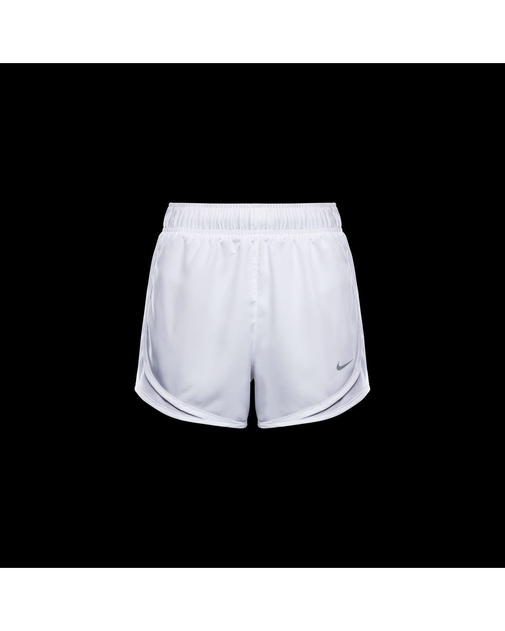 Nike Blue Tempo Dri Fit Mid Rise Brief Lined Running Shorts