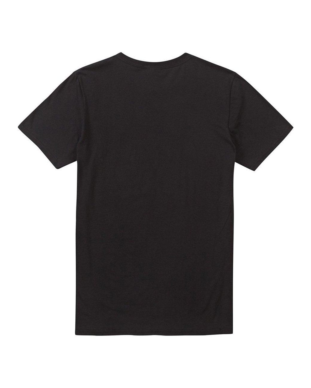Dc Comics Black Wayne Logo Cotton T-Shirt for men