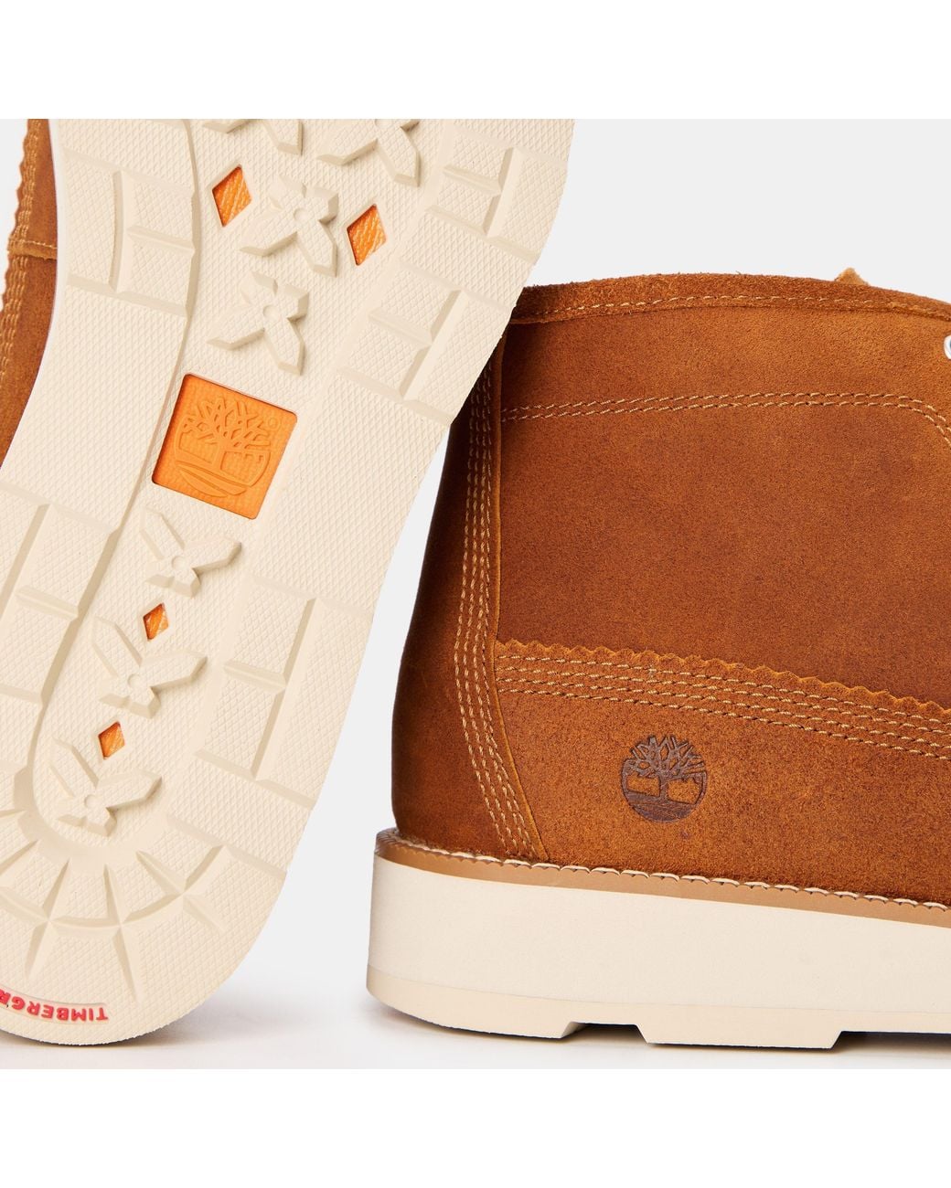 Timberland Brown Britton Mills Chukka Boots for men