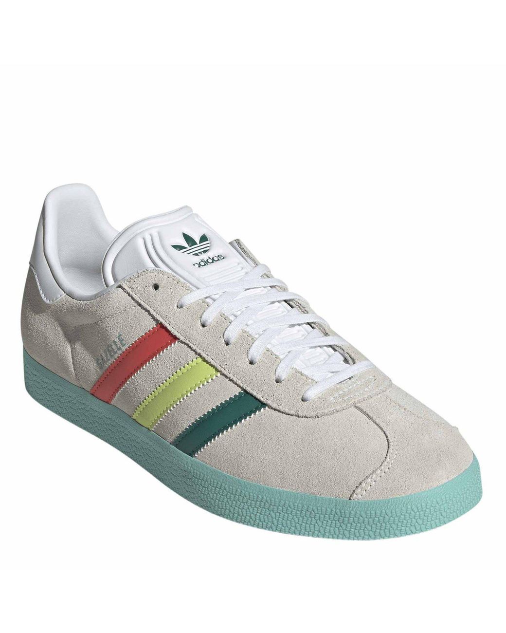 Adidas Green Gazelle Low Top Canvas Sneakers for men