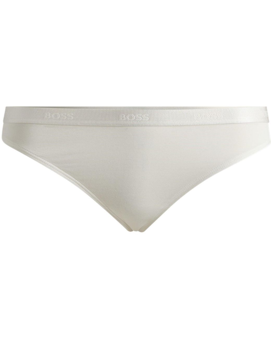 Boss White Thong Ci 10253667 01