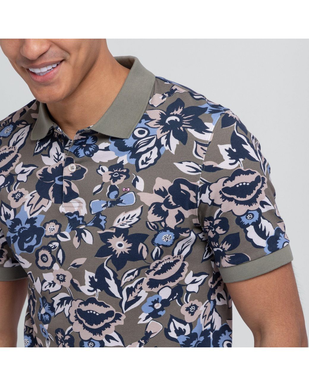 Eden Park Blue Polo for men