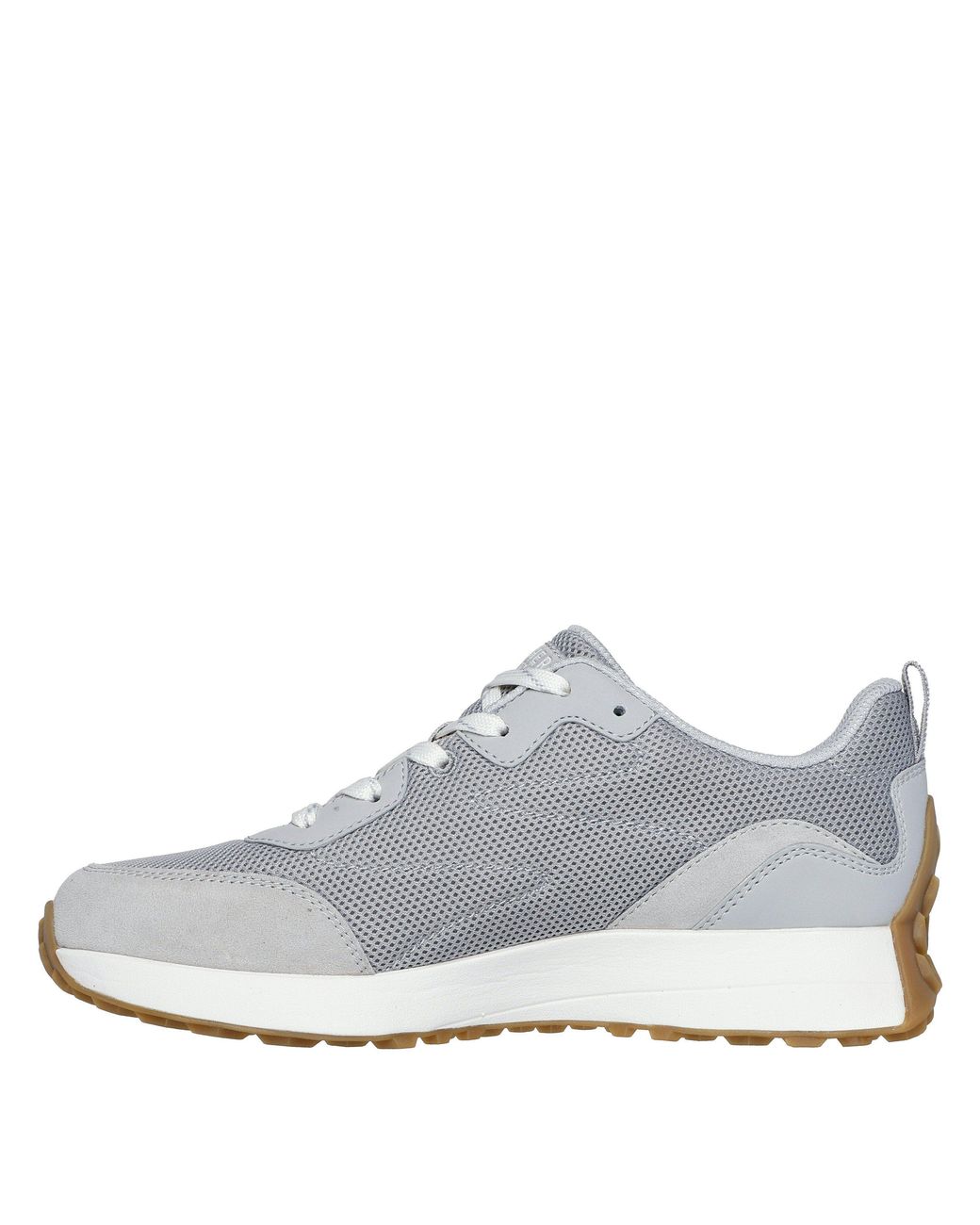 Skechers White Gusto Classic Low-Top Trainers