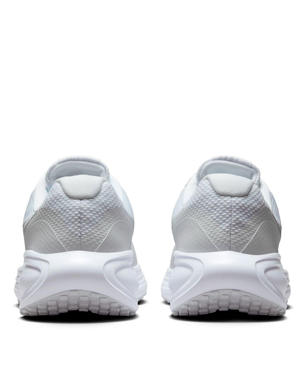 Nike White Revolution 8 Road Running Shoes for men