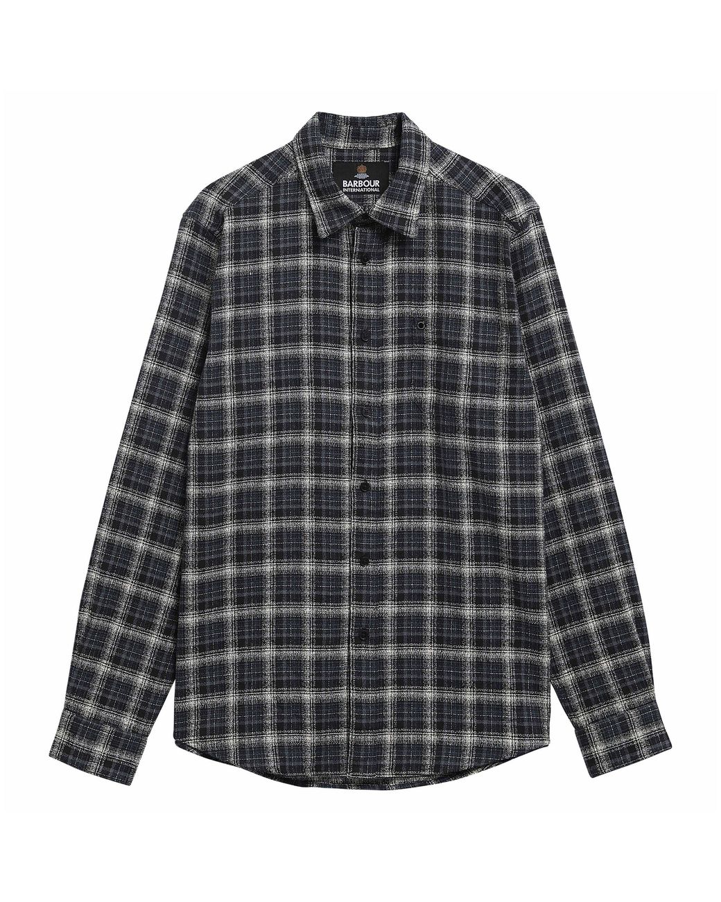 Barbour Gray Long-Sleeved Shirt for men