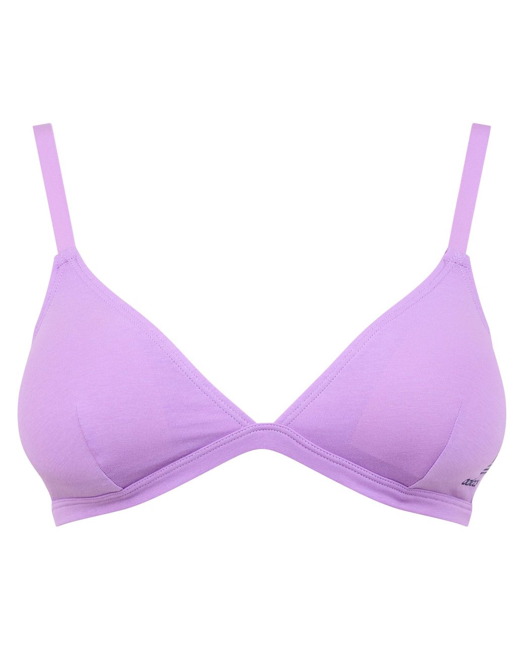 Adidas Originals Purple Originals Triangle Bralette