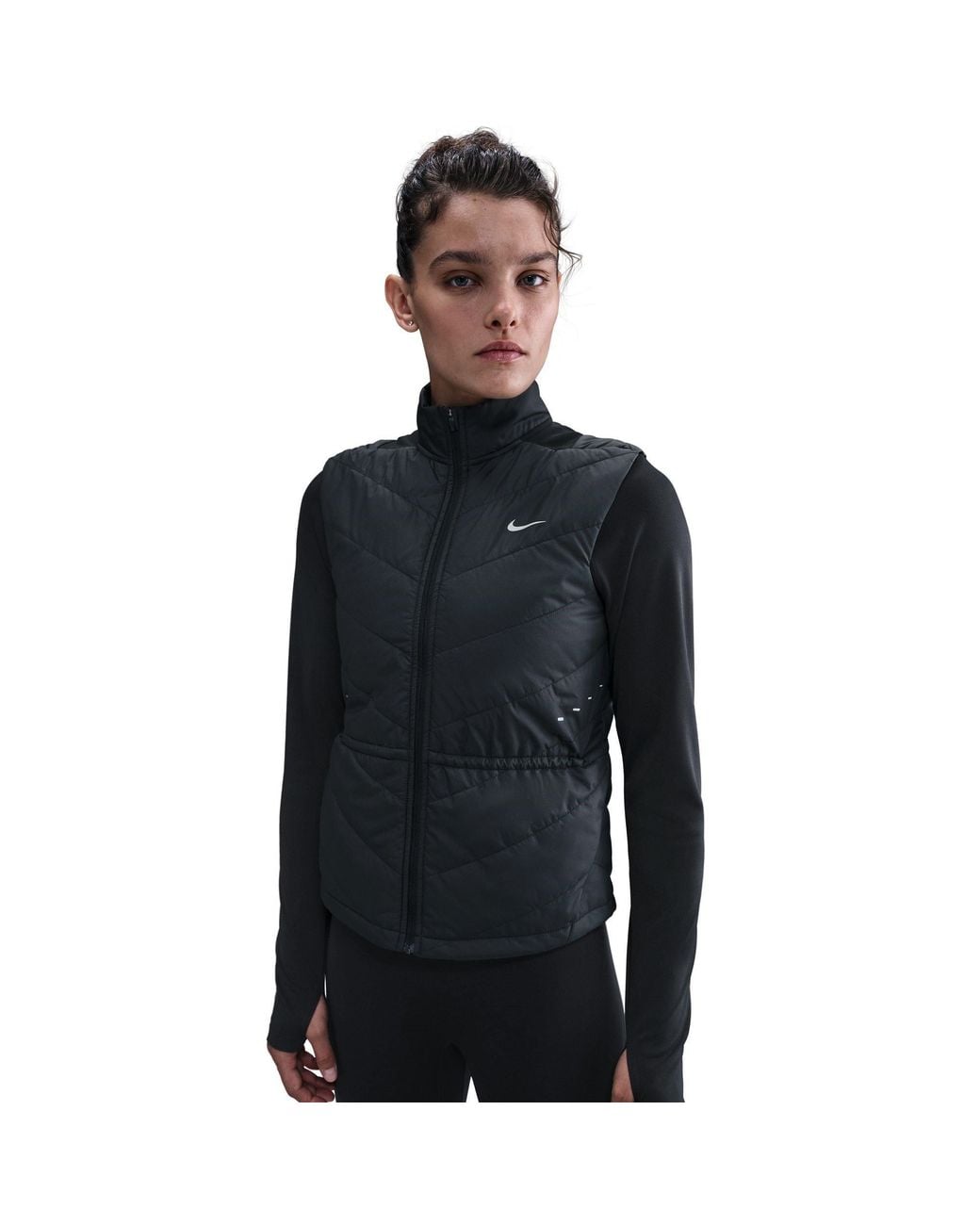 Nike Black Performance Running Vest
