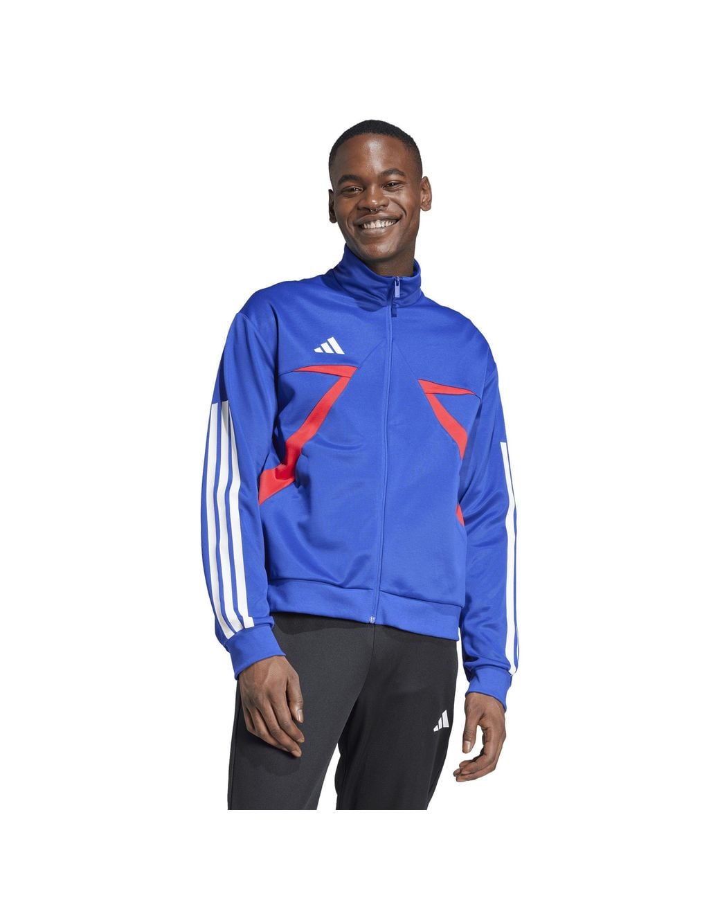 Adidas Blue House Of Tiro Nations Pack Track Top Adults for men