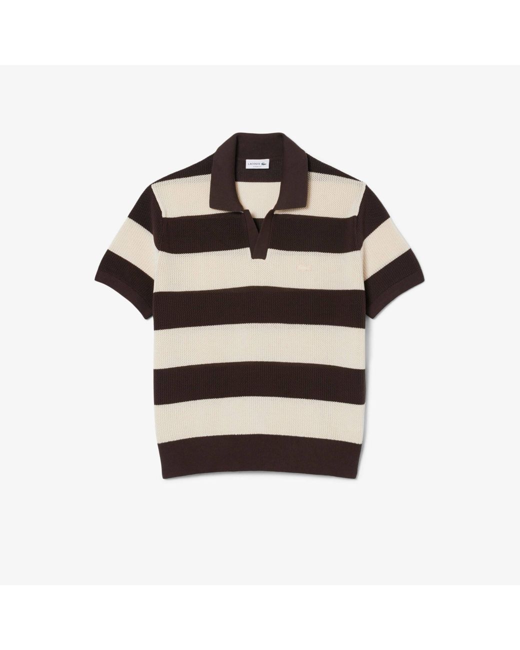 Lacoste Black Knitted Top for men